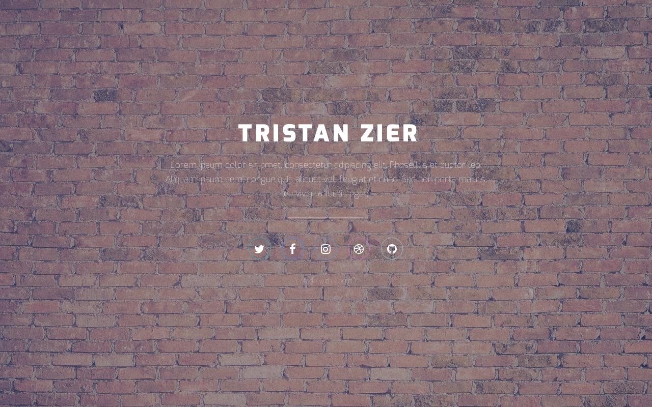 Carrd profile picture for @tristan
